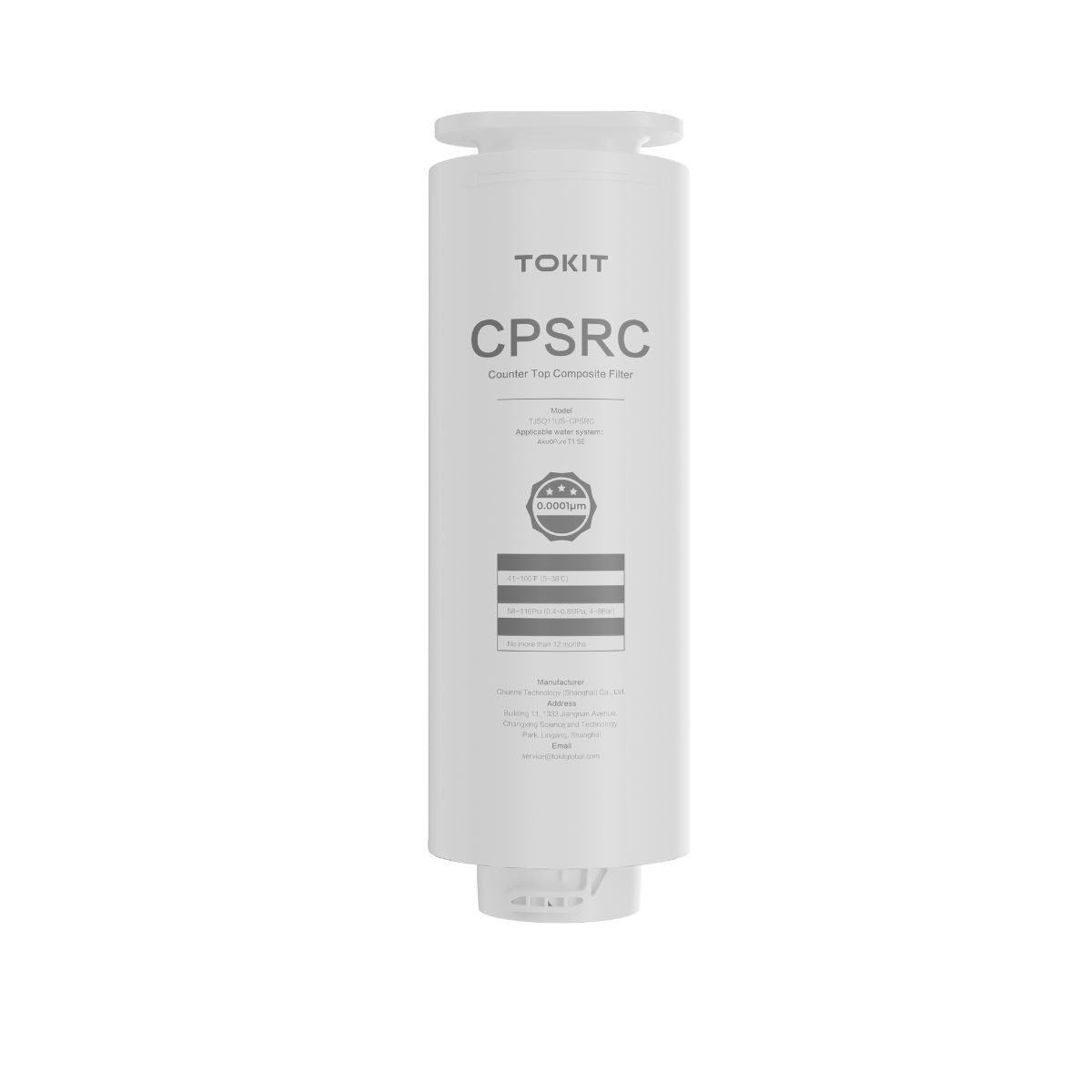 TOKIT countertop replacement filter