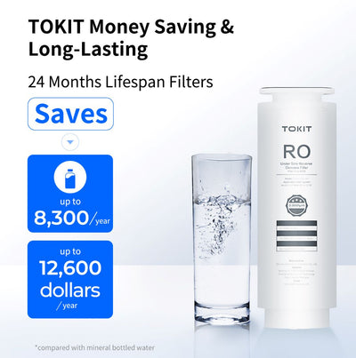 Tokit U1 under sink ro water filter