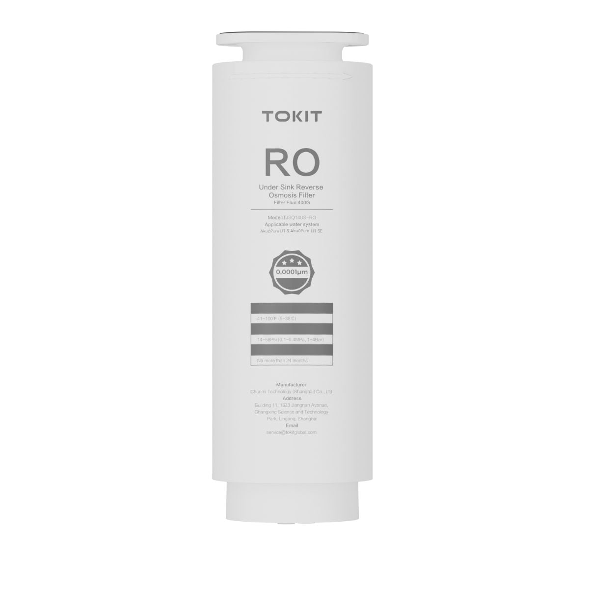TOKIT undersink replacement filter