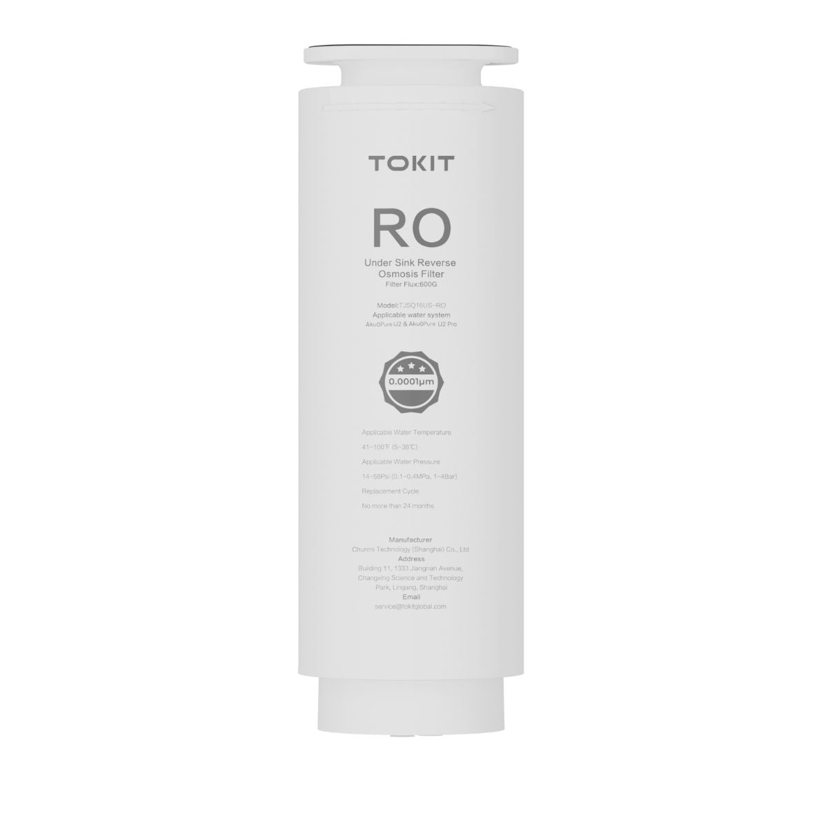 TOKIT undersink replacement filter